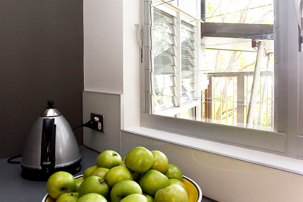 louvres over counters