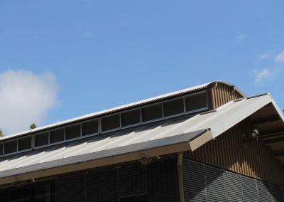 school arts center with breezway louvers